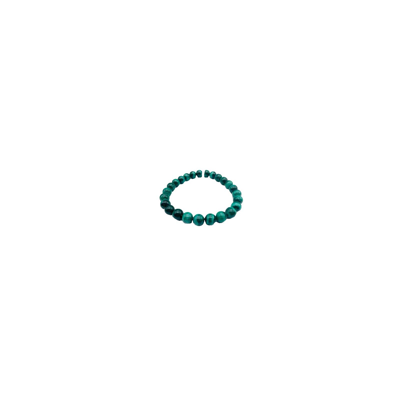 8mm Malachite Energy Bracelet for Love and Protection