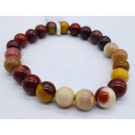 8mm Mookaite Bracelet Intuition and Grounding