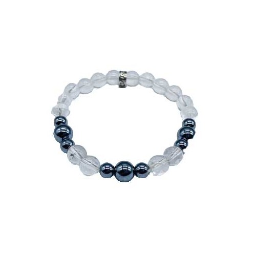 8mm Quartz Terahertz Bracelet