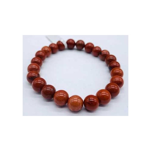 8mm Red Jasper Bracelet