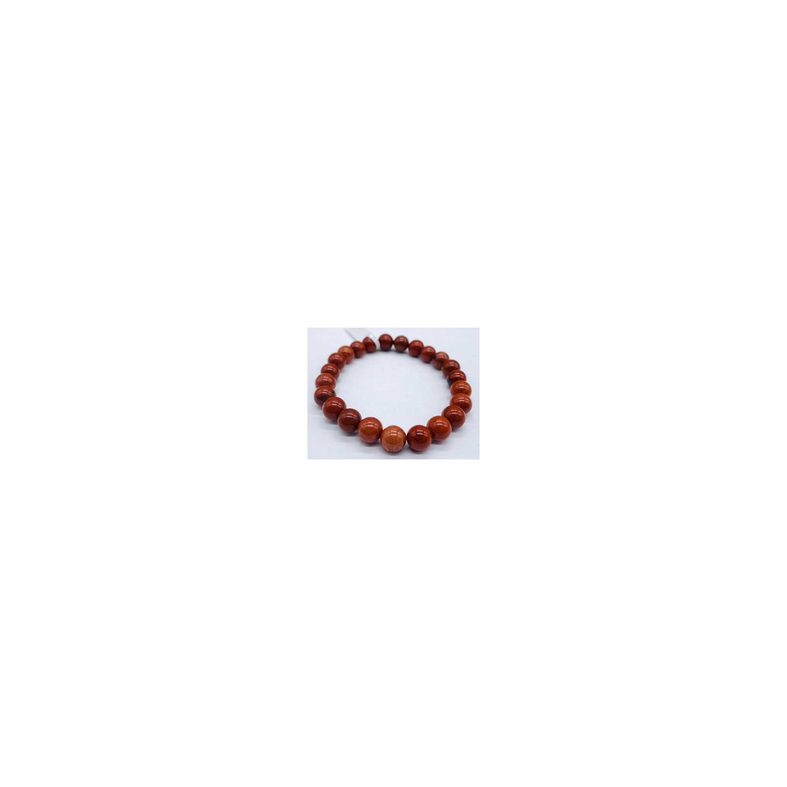 Pulsera de Jaspe Rojo de 8 mm