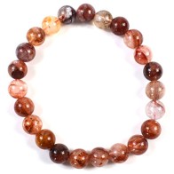 8mm Fire Quartz Himalayan Bracelet