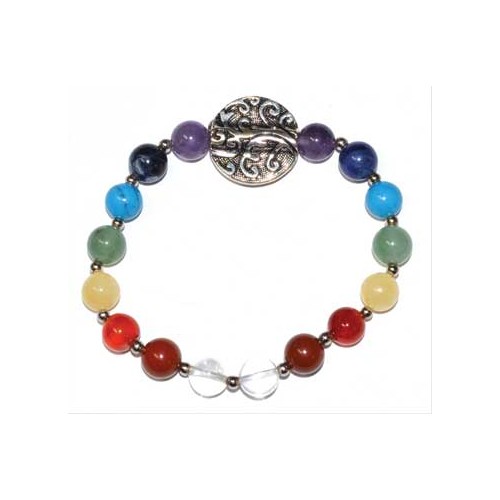 7 Chakra Tree Bracelet for Balance