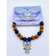 8mm Archangel Melchizedek Virtue Bracelet with Charms