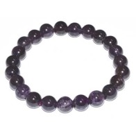 8mm Amethyst Bracelet for Mind Clarity