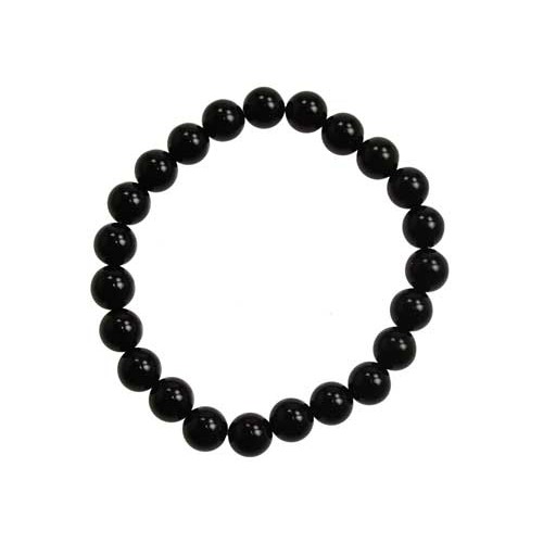 Pulsera de Ónix Negro de 8mm para Protección