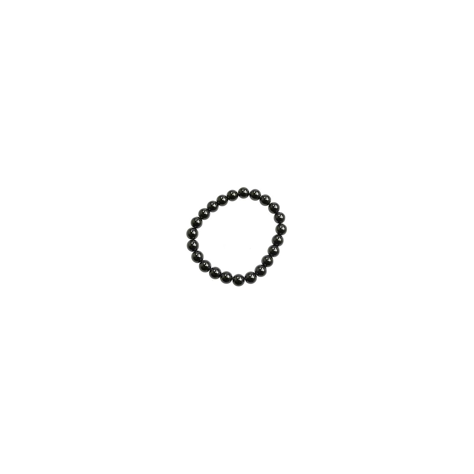 8mm Hematite Bracelet for Grounding