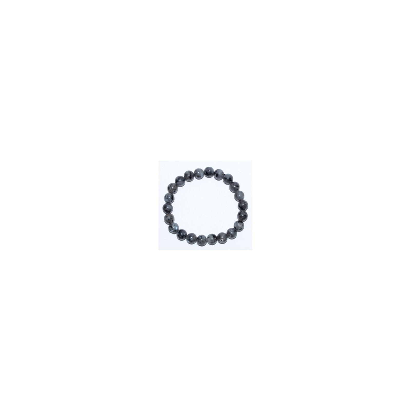 8mm Black Labradorite Bracelet Intuition and Aura