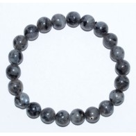 8mm Black Labradorite Bracelet Intuition and Aura