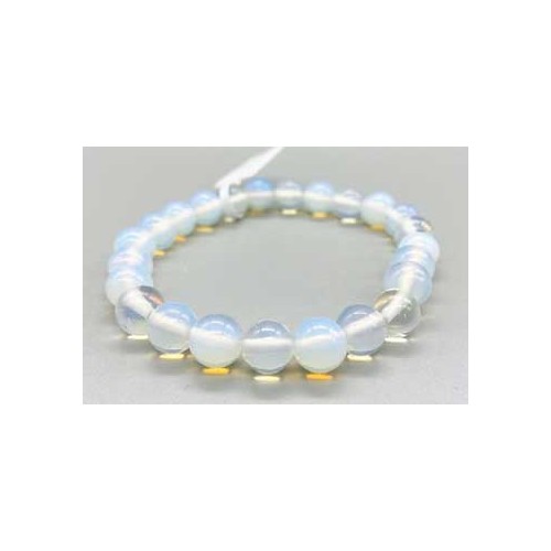 Pulsera de Sanación de Opalite de 8mm