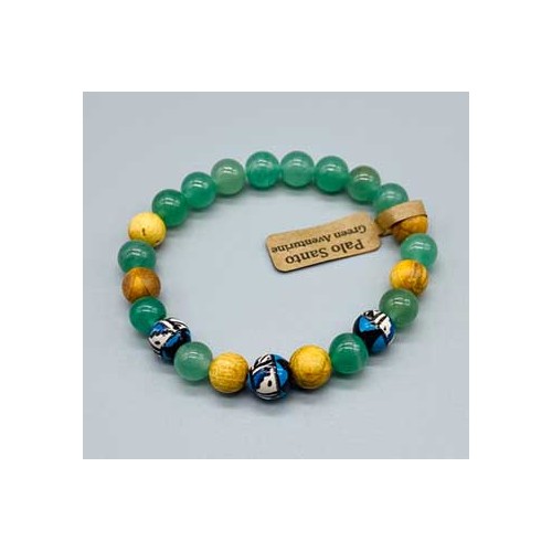 Pulsera de Howlite de 8mm para Tranquilidad y Creatividad