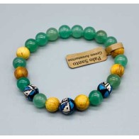 Pulsera de Howlite de 8mm para Tranquilidad y Creatividad