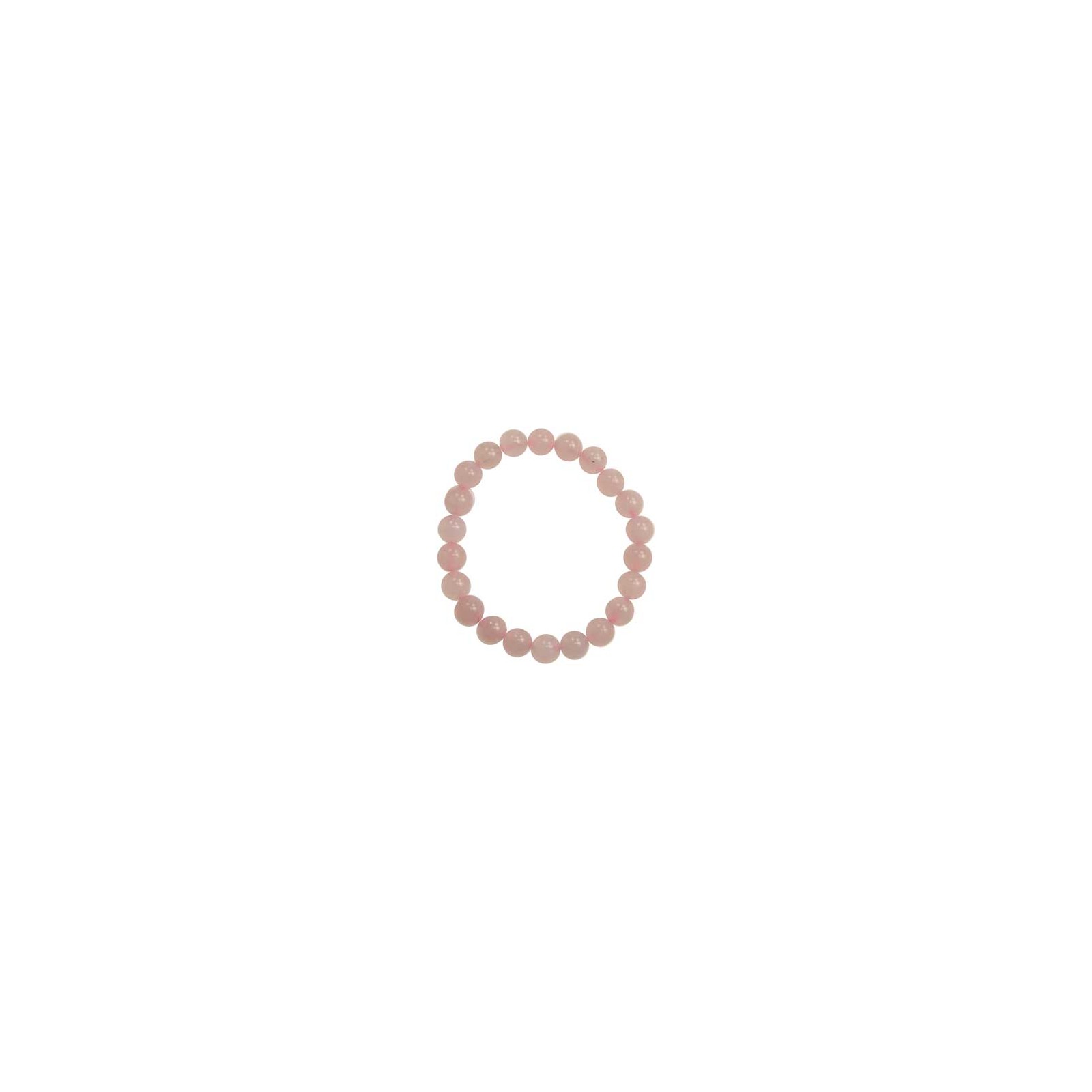 8mm Rose Quartz Bracelet