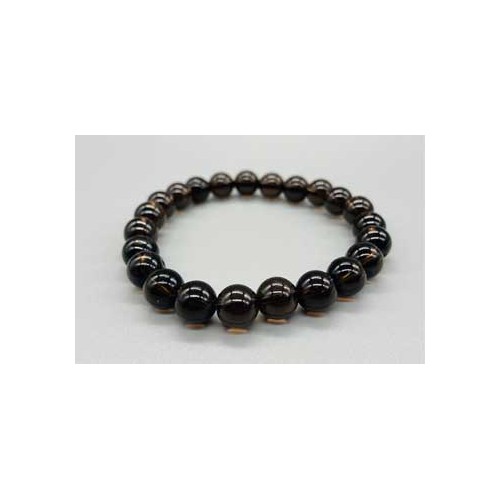 8mm Smoky Quartz Calming Bracelet