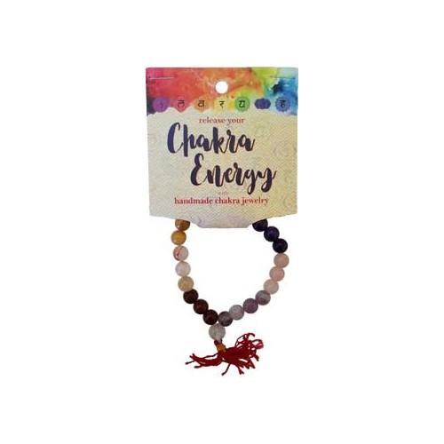 Pulsera de Poder Chakra Cuentas Naturales