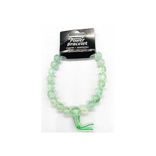 Pulsera de Poder de Fluorita Verde para equilibrio