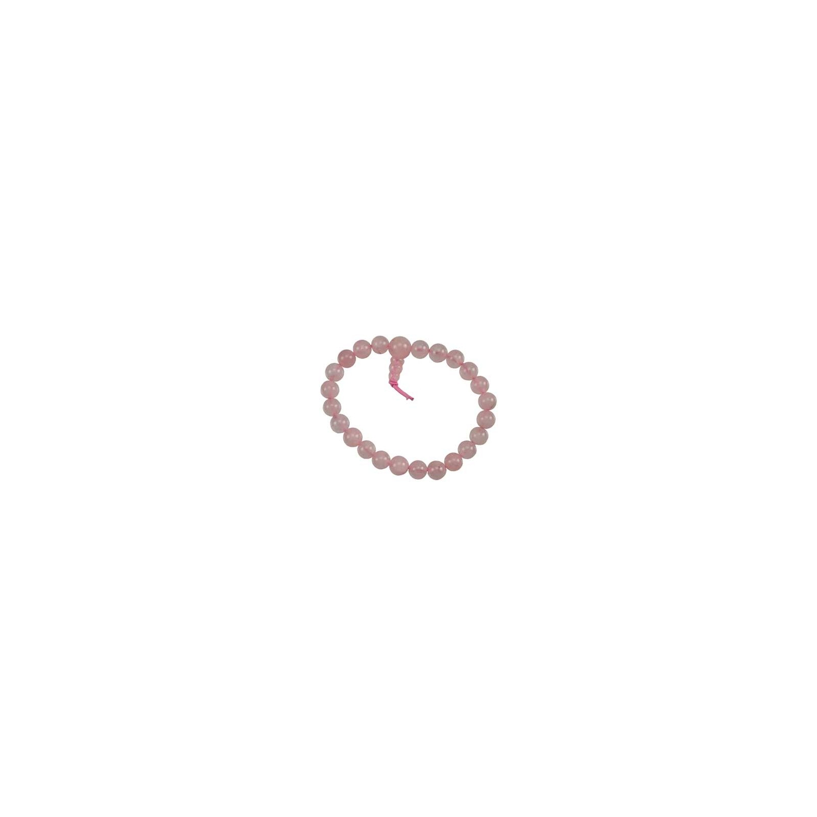 Pulsera de Cuarzo Rosa para Sanación y Amor