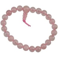 Pulsera de Cuarzo Rosa para Sanación y Amor