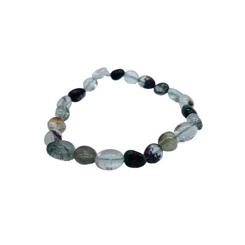 Phantom Quartz Gemstone Bracelet Unique Design