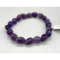 Amethyst Nugget Healing Bracelet for Emotional Balance