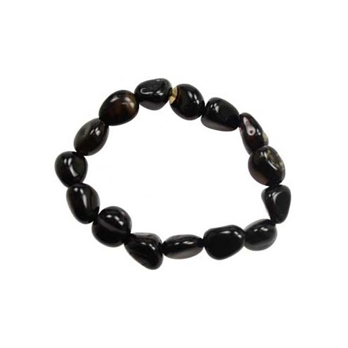 Pulsera de Turmalina Negra Arte Natural Único