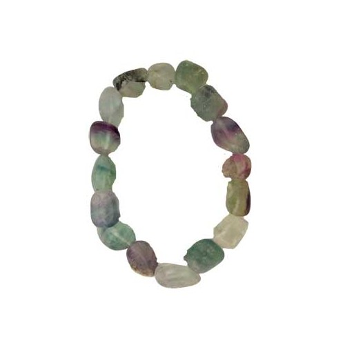 Rainbow Fluorite Bracelet for Healing and Inspiration