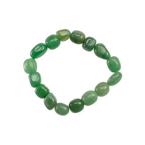 Brazalete de Gemas de Aventurina Verde