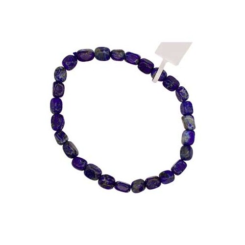 Pulsera de Nuggets de Lápiz Lazuli para Conexión Espiritual