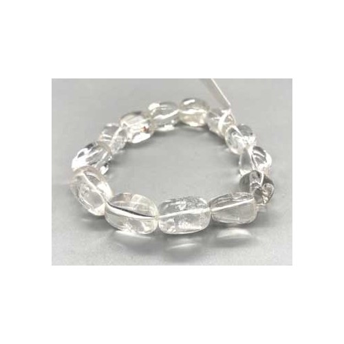 Quartz Nugget Healing Bracelet for Spiritual Aid