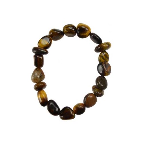 Pulsera de Piedra de Ojo de Tigre para Meditación y Protección