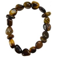 Tiger Eye Gemstone Bracelet for Meditation and Protection