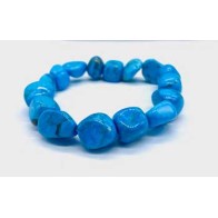 Turquoise Nugget Bracelet for Intention Setting