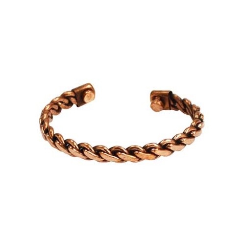 Pulsera Magnética de Cobre Pesada para Flujo de Energía