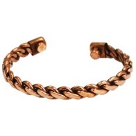 Pulsera Magnética de Cobre Pesada para Flujo de Energía