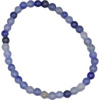 Pulsera Elástica de Aventurina Azul para Equilibrio Emocional