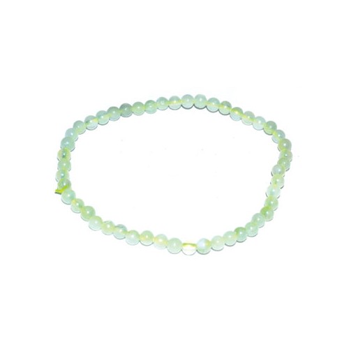 Pulsera Elástica de Jade de 4mm para Sabiduría