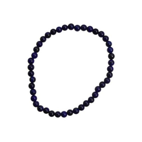 4mm Lapis Stretch Bracelet for Balance