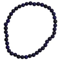 4mm Lapis Stretch Bracelet for Balance