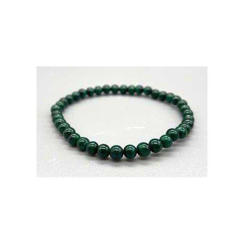 Malachite Stretch Bracelet for Love and Protection