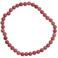 4mm Rhodonite Healing Stretch Bracelet