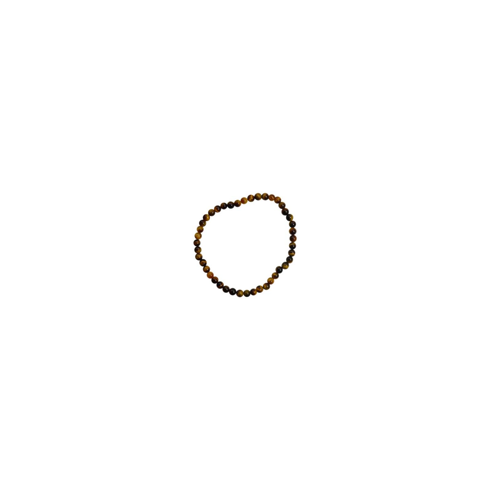 4mm Tiger Eye Stretch Bracelet