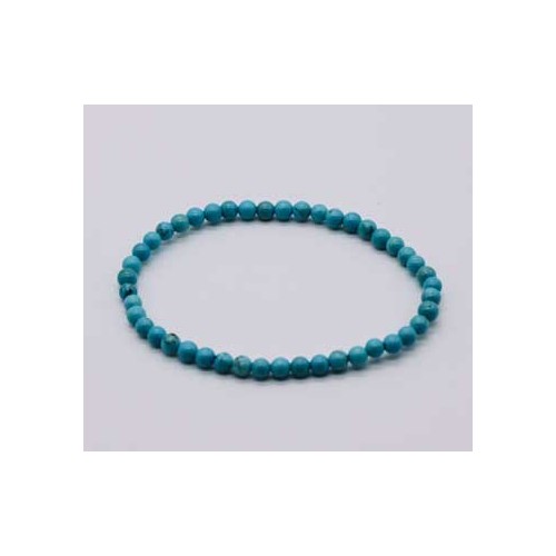 Pulsera de 8mm de Howlite para Tranquilidad