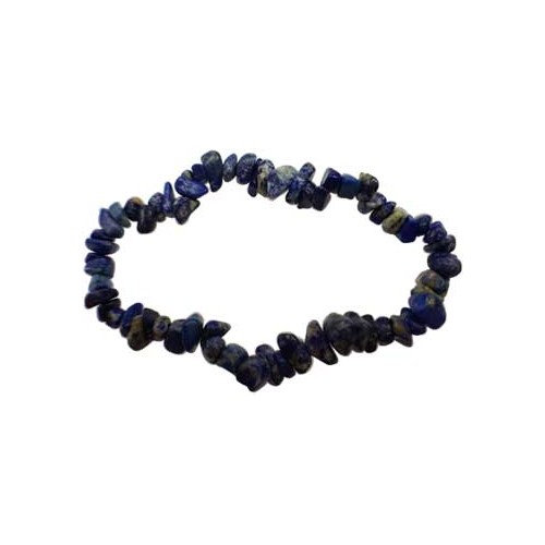 Lapis Chip Bracelet for Truth and Balance