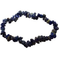 Lapis Chip Bracelet for Truth and Balance