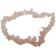 Rose Quartz Chip Healing Bracelet