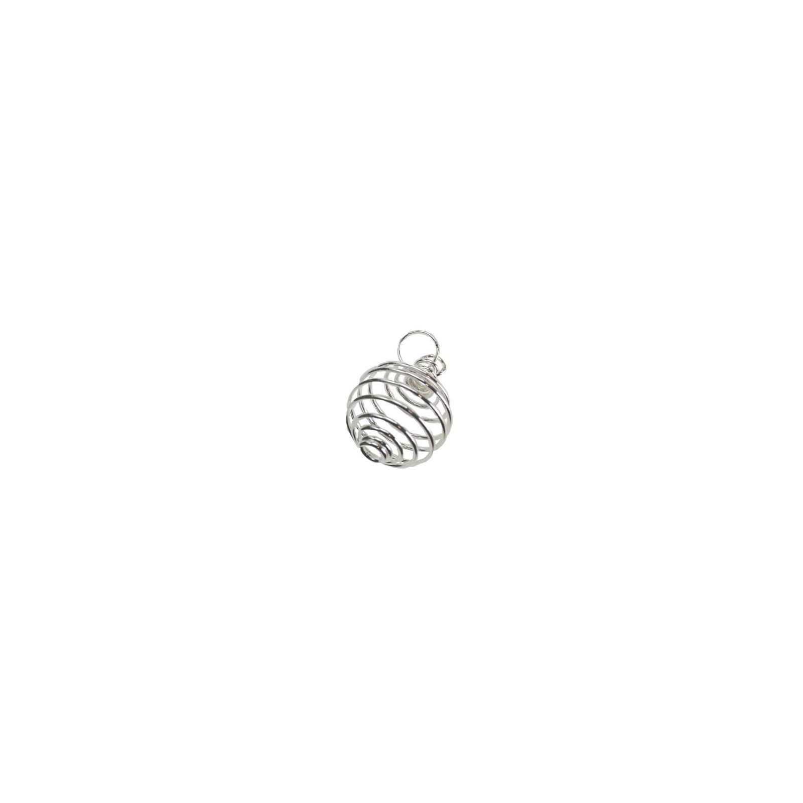 Silver Plated Coil Set for Charms