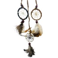 Set of 6 Dreamcatchers for Good Dreams