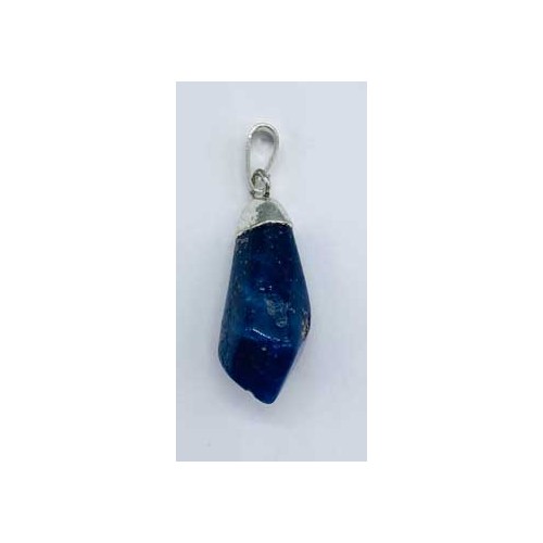 Sodalite Diamond Pendant