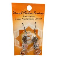 Pendientes de Piedra Natural del Chakra Sacral