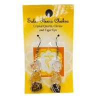 Solar Plexus Chakra Earrings for Energy Alignment